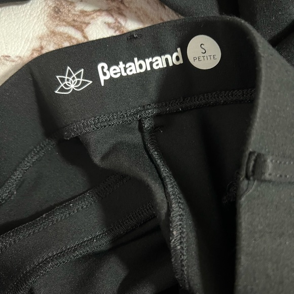 BETABRAND Pant Yoga Pull-on Pants Ponte Black Size SP - Picture 4 of 5